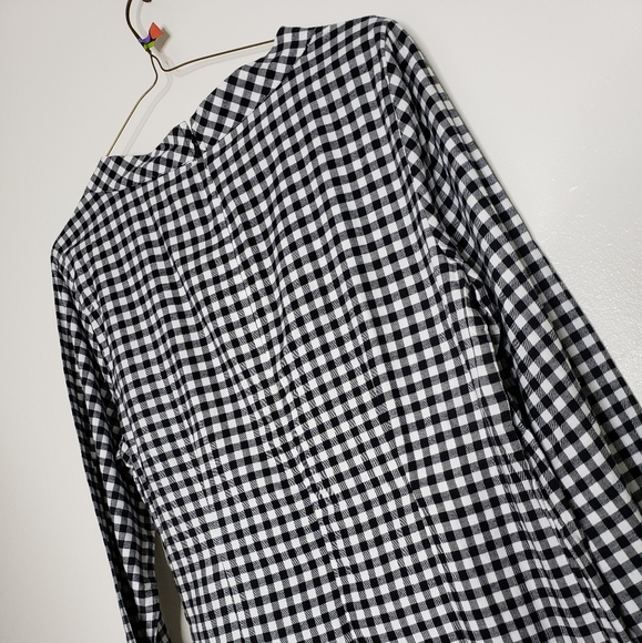 J. Crew Buffalo Plaid Dress - Picture 10 of 16